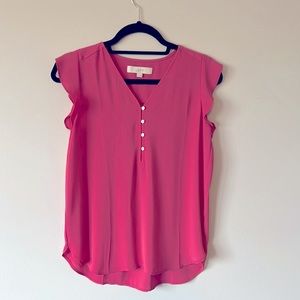 Blush Blouse Loft Size XS